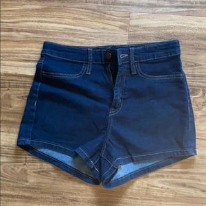 High waisted Jean Shorts Like New